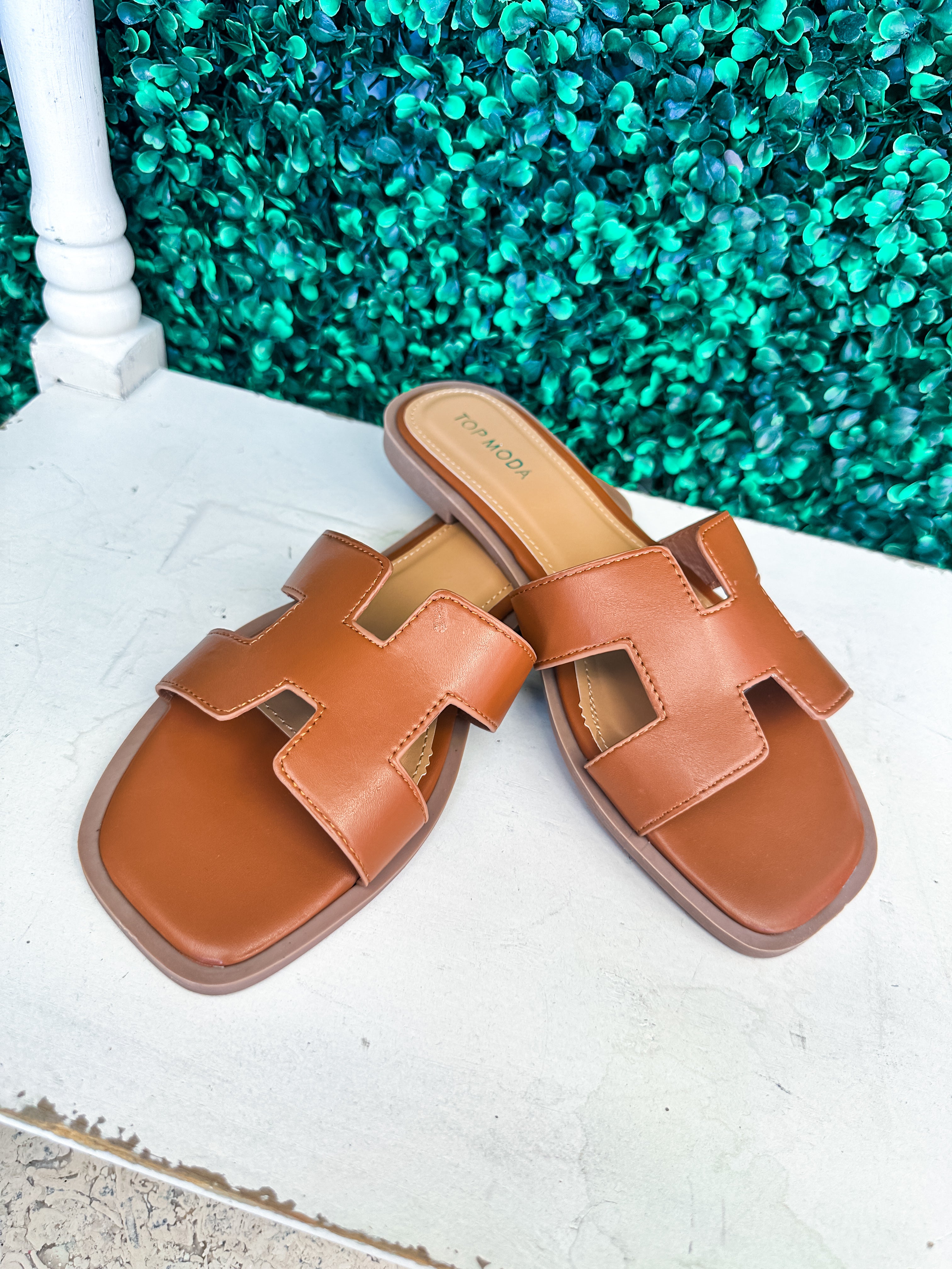 Tan sales h sandals