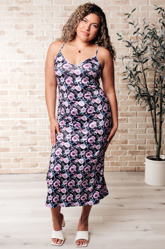 Brooklyn Bodycon Dress in Floral - Southern Divas Boutique