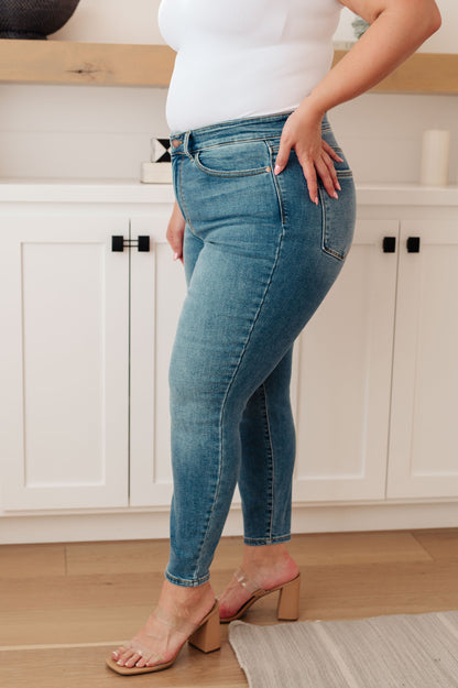 Bryant High Rise Thermal Skinny Jean - Southern Divas Boutique