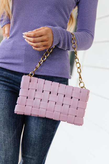 Forever Falling Handbag in Lilac - Southern Divas Boutique
