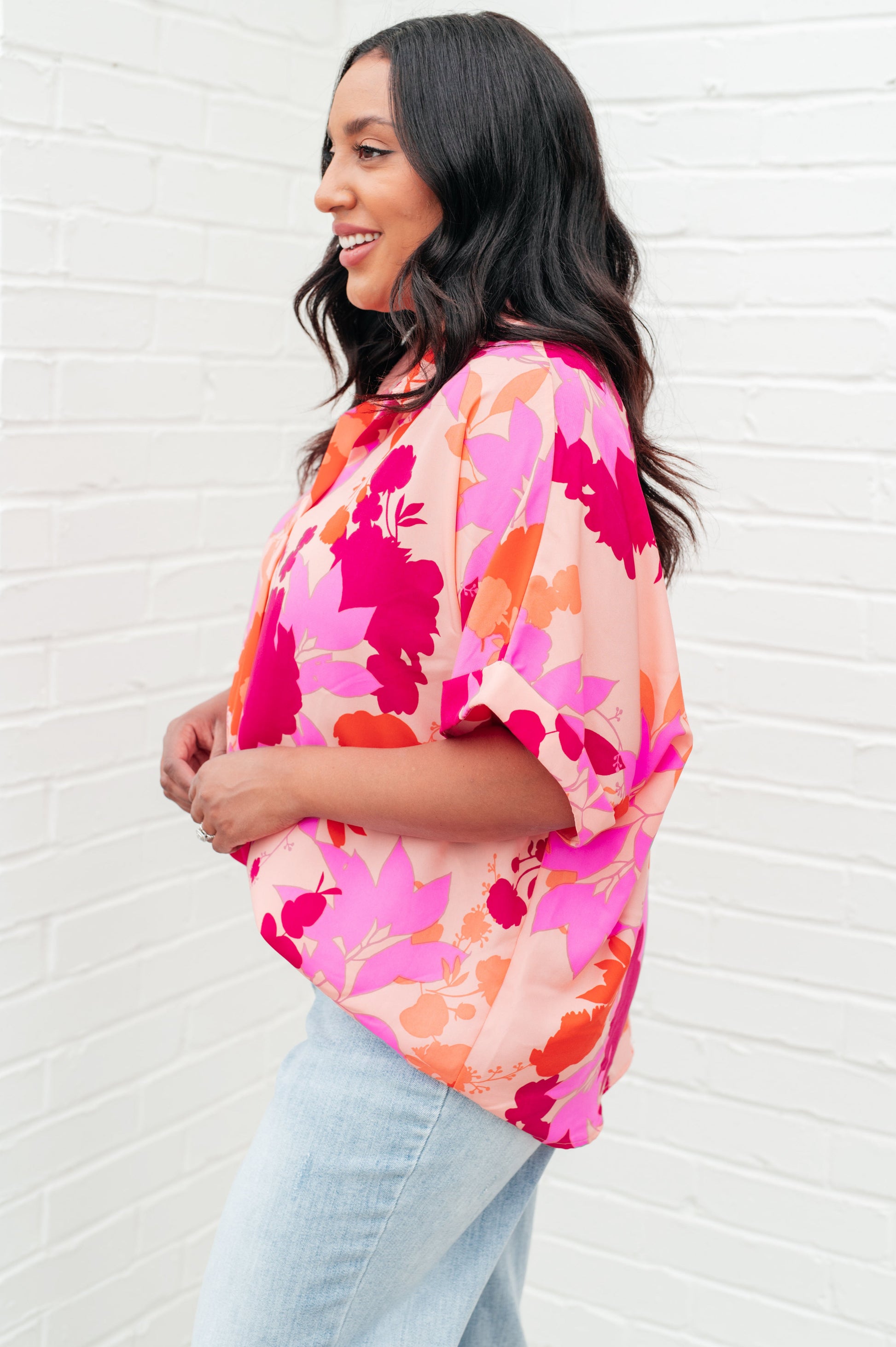 Hazy Cosmic Jive Relaxed Blouse - Southern Divas Boutique