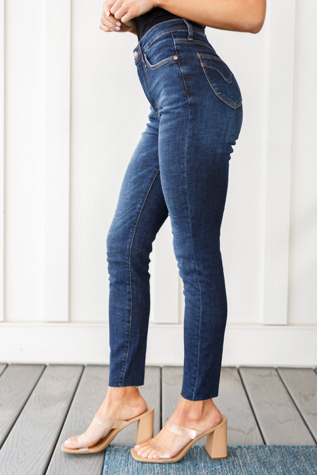 Nicole Tummy Control Skinny Jeans - Southern Divas Boutique