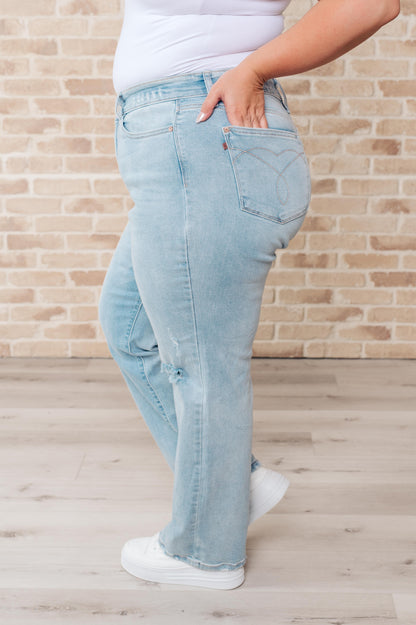 Parker High Rise 90's Straight Jeans - Southern Divas Boutique