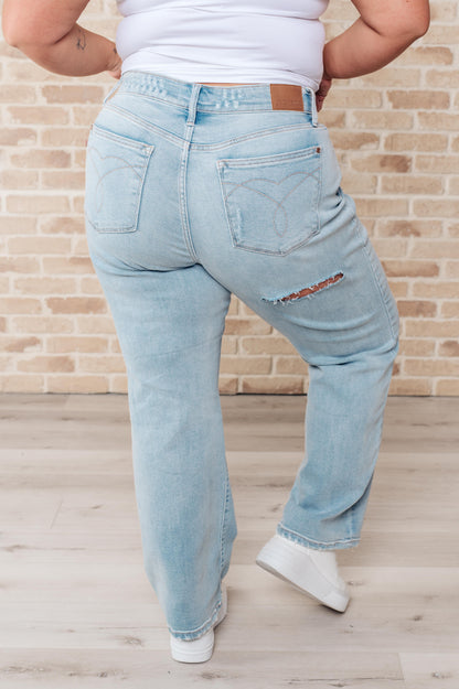 Parker High Rise 90's Straight Jeans - Southern Divas Boutique