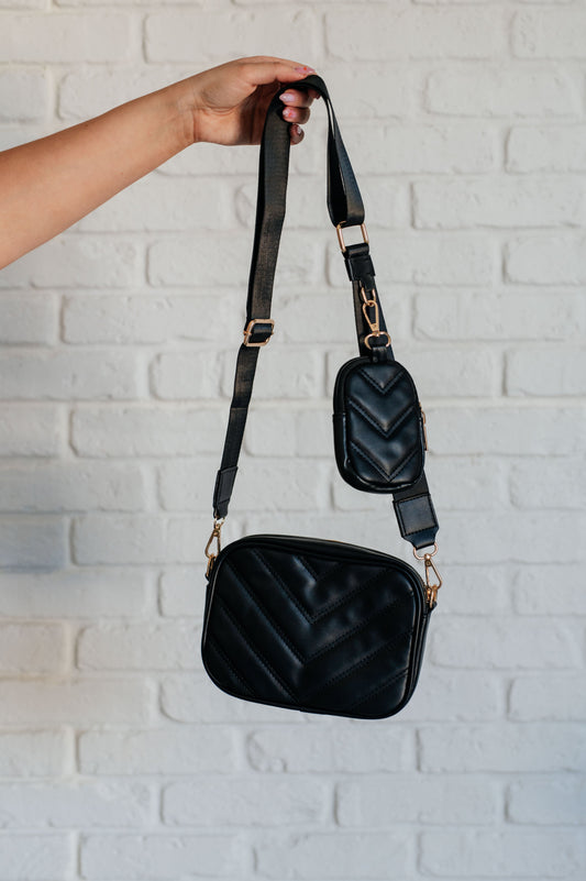 Under Your Spell Crossbody in Black - Southern Divas Boutique