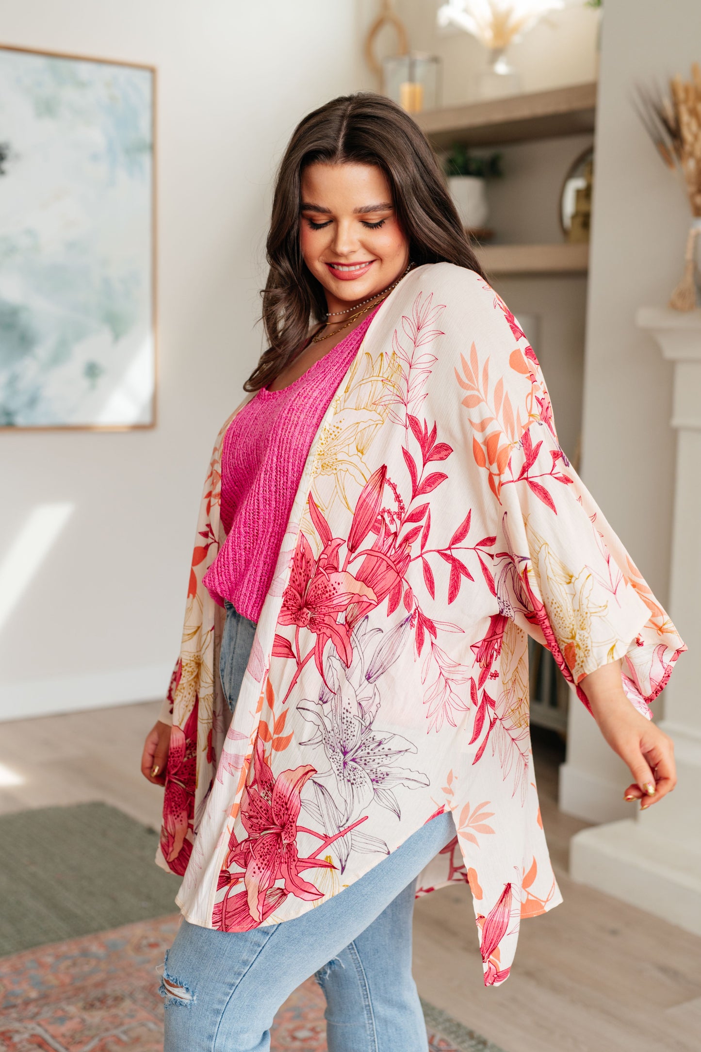 Vacay Season Bell Sleeve Kimono - Southern Divas Boutique