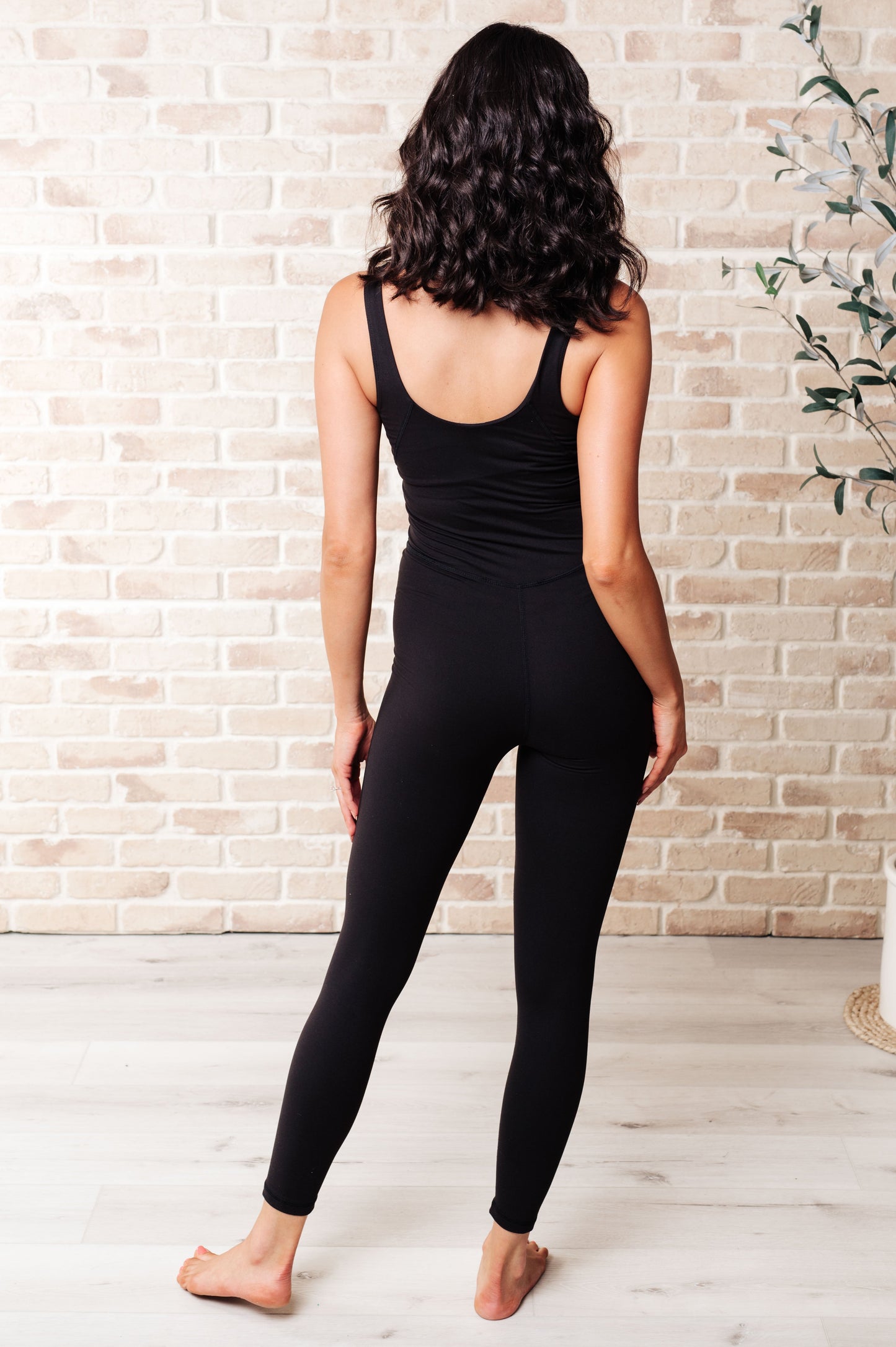 Way to Push Active Bodysuit in Black - Southern Divas Boutique