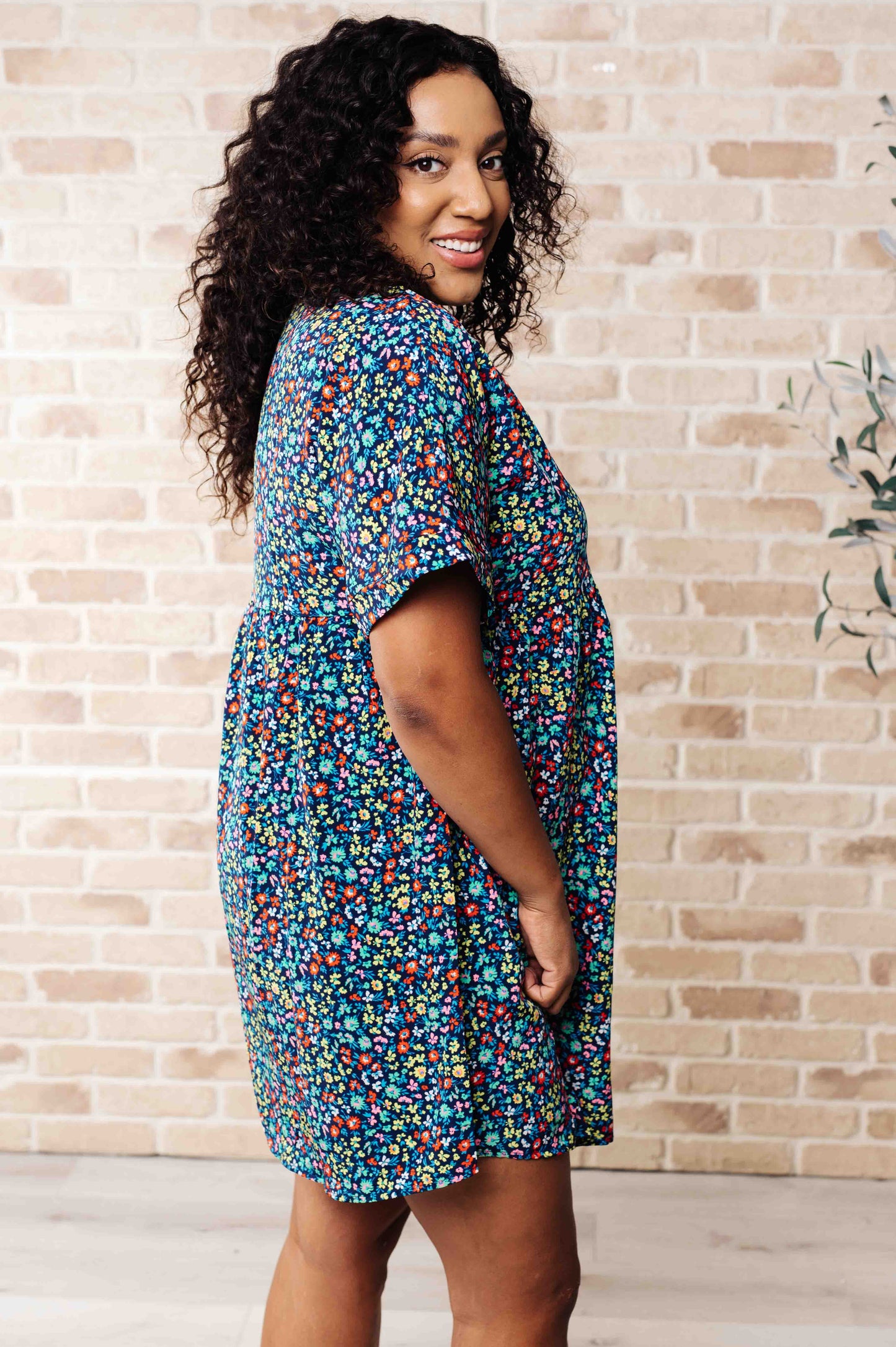 What's the Hurry About? Floral Dress - Southern Divas Boutique