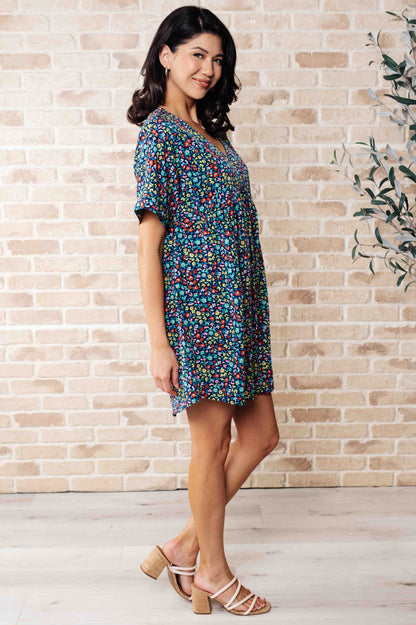 What's the Hurry About? Floral Dress - Southern Divas Boutique