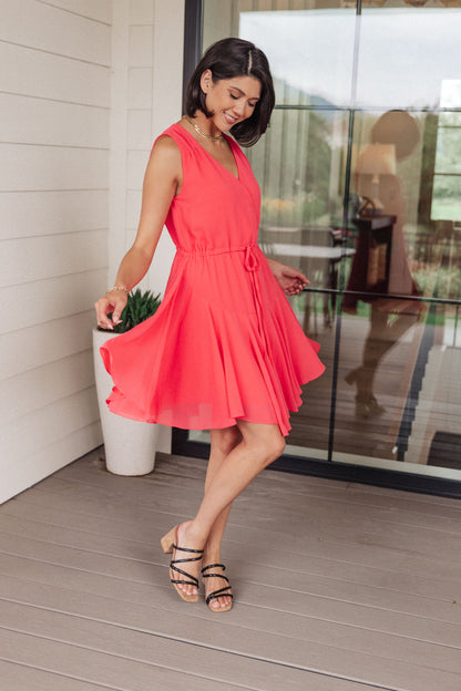 Worth the Wait V-Neck Dress - Southern Divas Boutique