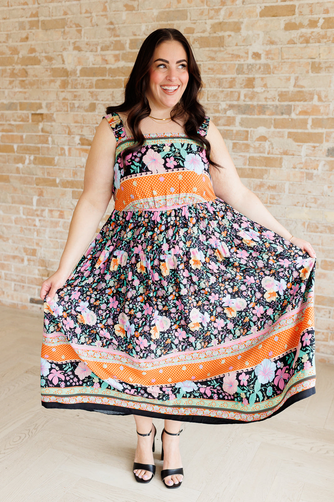 You Can Count On It Floral Summer Dress - Southern Divas Boutique