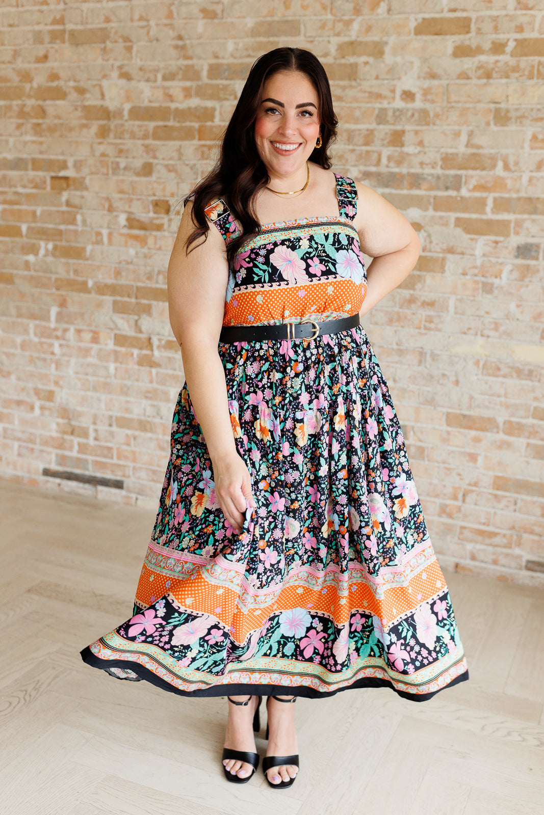 You Can Count On It Floral Summer Dress - Southern Divas Boutique