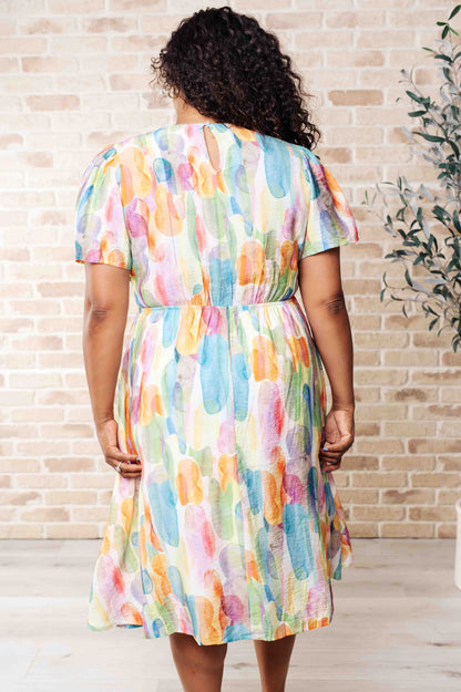 Young, Wild & Free Round Neck Dress - Southern Divas Boutique