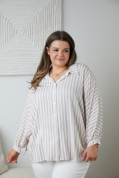 High Standards Button Down - Southern Divas Boutique