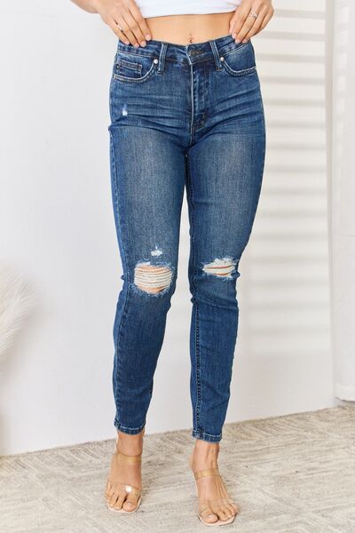 Judy Blue Sandra Slim Jeans - Southern Divas Boutique