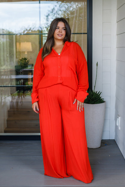 Not So Subtle Wide Leg Pants - Southern Divas Boutique