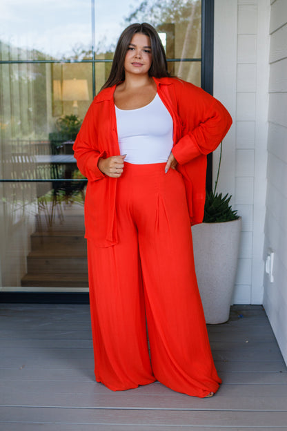 Not So Subtle Wide Leg Pants - Southern Divas Boutique