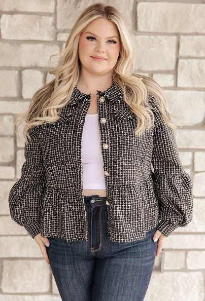 Number Five Tweed Jacket - Southern Divas Boutique