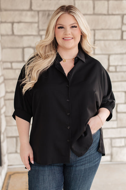 Turned Out Perfect Oversized Button Down Shirt - Southern Divas Boutique