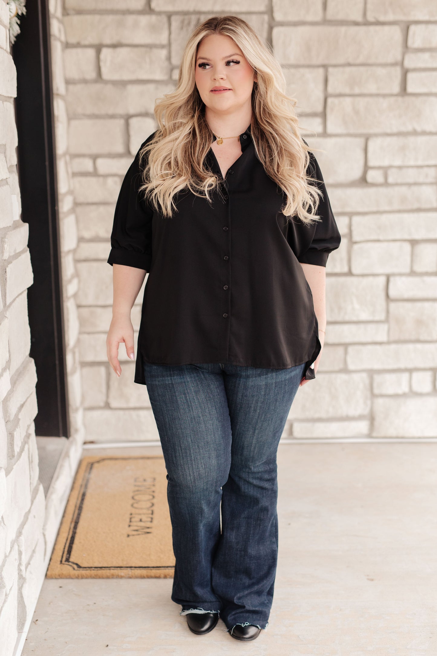 Turned Out Perfect Oversized Button Down Shirt - Southern Divas Boutique