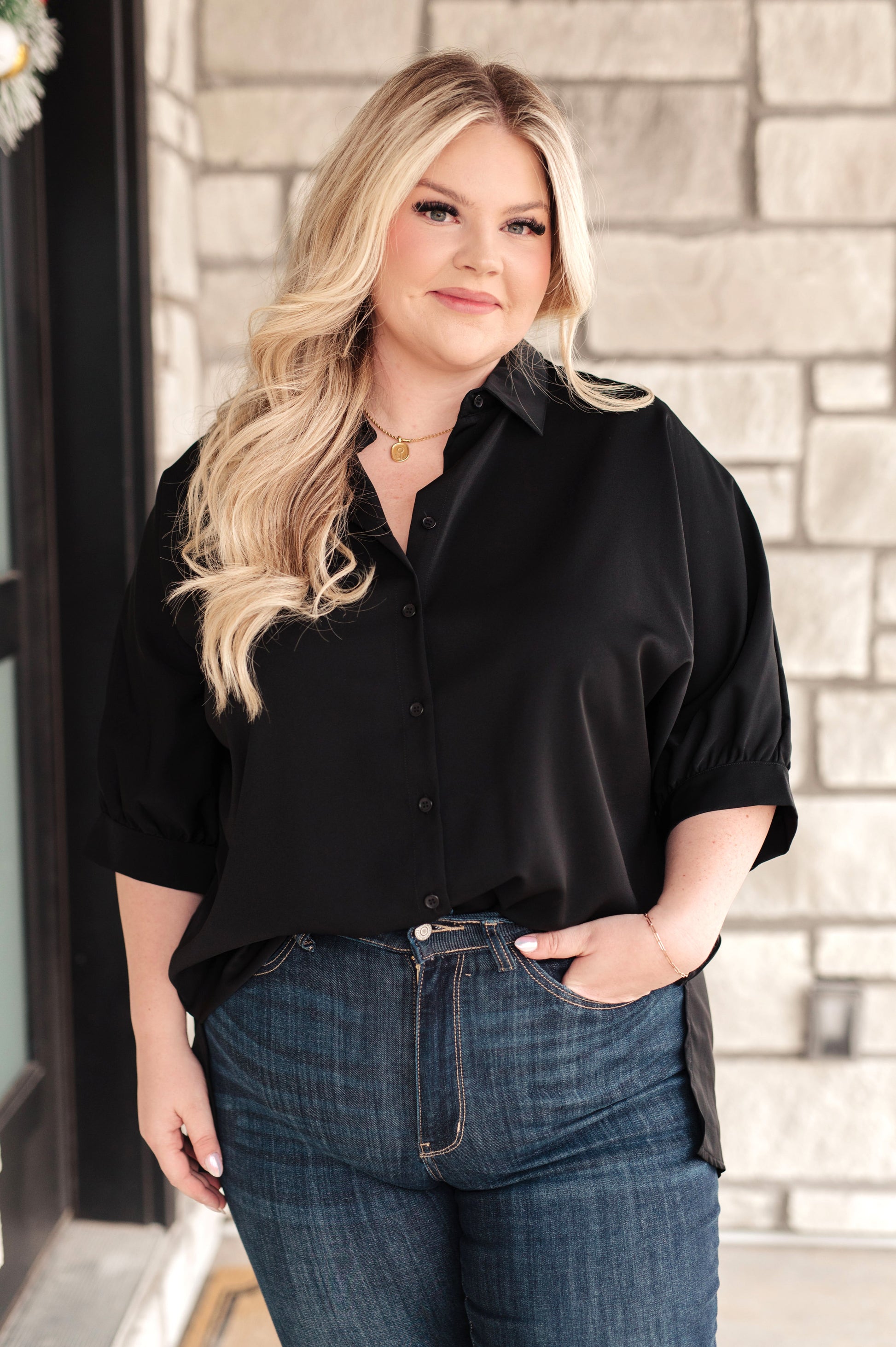 Turned Out Perfect Oversized Button Down Shirt - Southern Divas Boutique